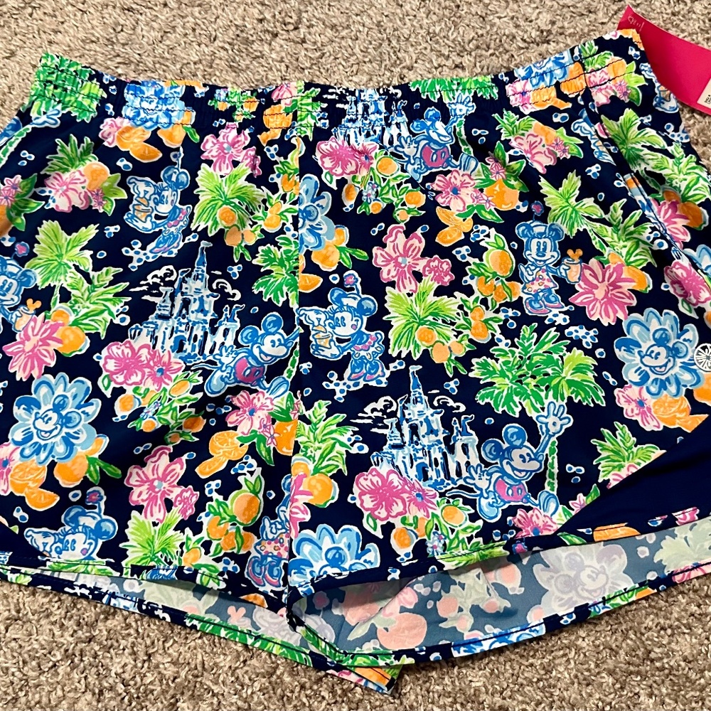 Lilly Pulitzer Disney shorts